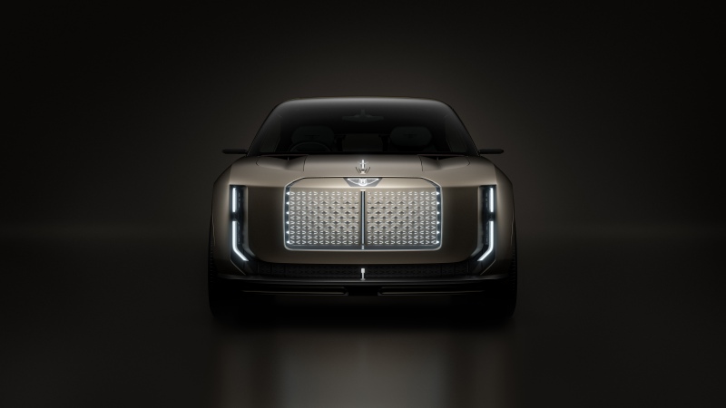 Bentley EXP 15, 8K, 2025, Dark background, 5K, Luxury electric cars