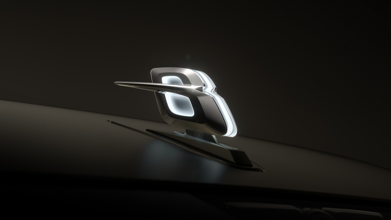 Bentley EXP 15, Logo, Dark background, 5K, 8K
