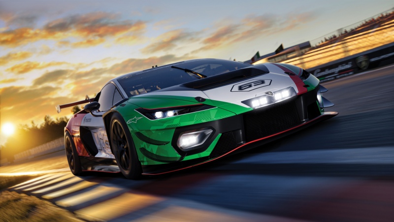 Lamborghini Temerario GT3, Phone background