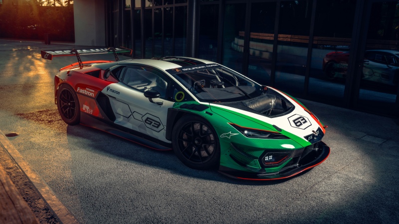 Lamborghini Temerario GT3, 5K wallpaper