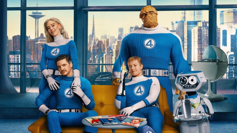 The Fantastic Four: First Steps, Character poster, 2025 Movies