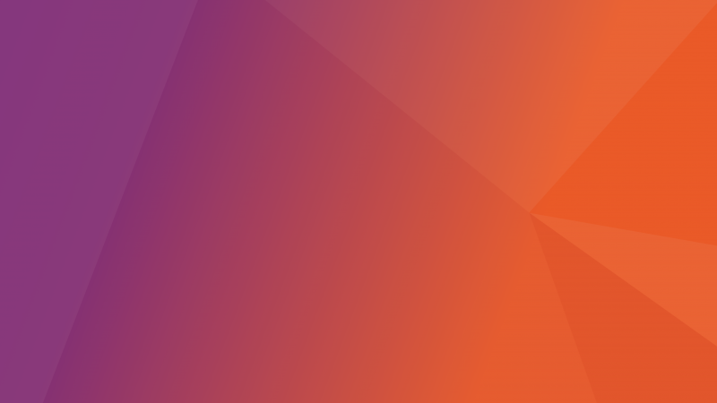 Ubuntu 17.04 (Zesty Zapus), Stock, Gradient Abstract, Polygonal, Orange abstract, ubuntu