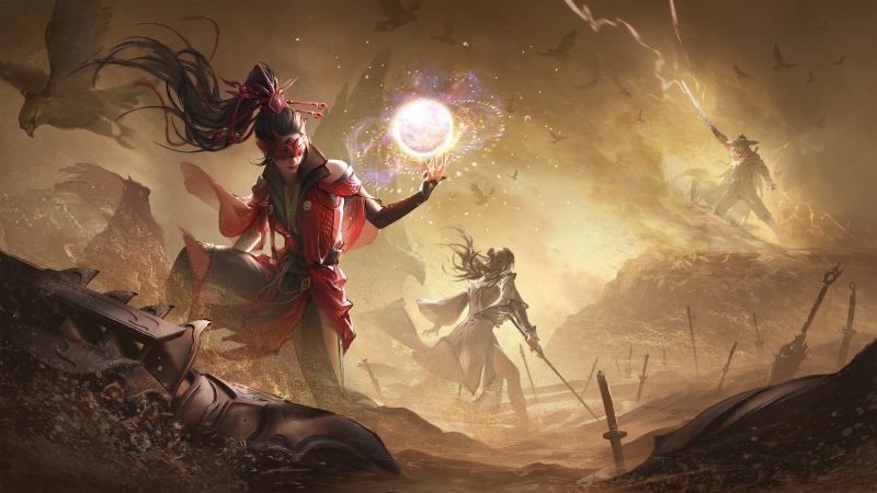 Naraka: Bladepoint, Game Art, Video Game, Wallpaper
