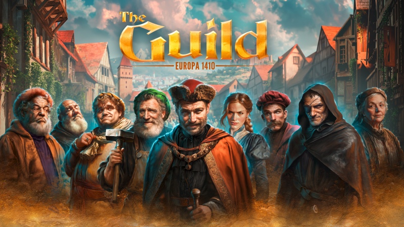 The Guild - Europa 1410, Teaser, Game Art, 2026 Games