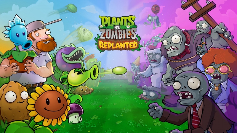 Plants vs. Zombies Replanted, Key Art, 2025 Games, PC Games, Wallpaper