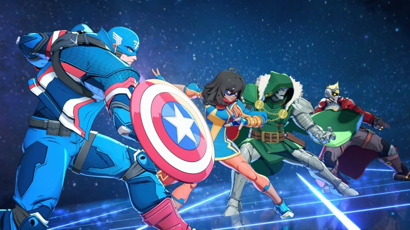 Marvel Tokon: Fighting Souls, Teaser, Game poster, Captain America, Ms. Marvel, Doctor Doom, Star-Lord, 2026 Games, Wallpaper