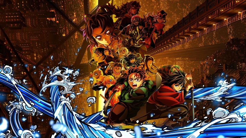 Demon Slayer: Infinity Castle, Movie poster, 2025 Games, Anime movie, Demon Slayer: Kimetsu No Yaiba Infinity Castle