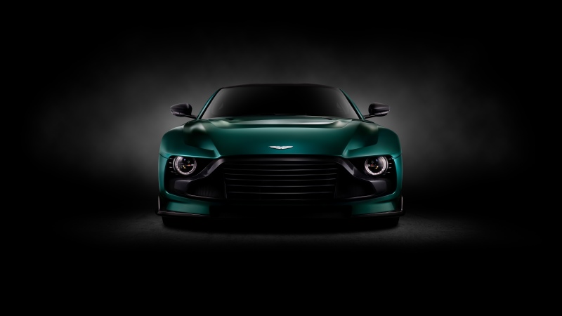 Aston Martin Valour, 8K, Dark background, Sports cars, 5K, Wallpaper