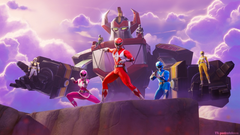 Power Rangers, Fortnite, 2025 Games, Megazord