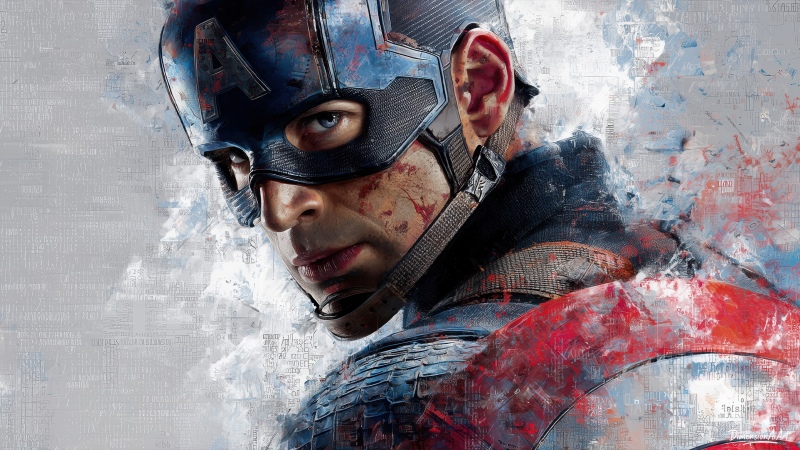 Captain America: The First Avenger, Poster, Marvel Superheroes, Marvel Comics, Chris Evans