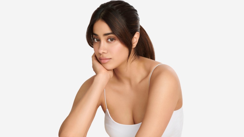 Janhvi Kapoor, White background