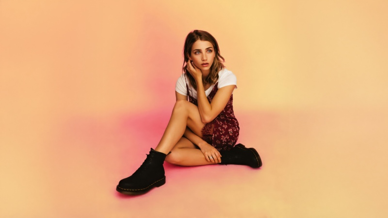 Emily Rudd, American actress, Teen girl, 5K, Wallpaper