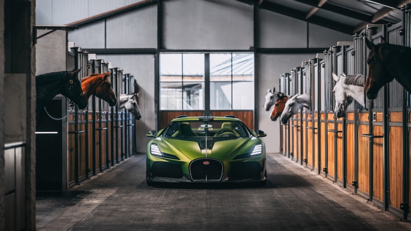Bugatti Brouillard inspired by Ettore Bugatti's horse