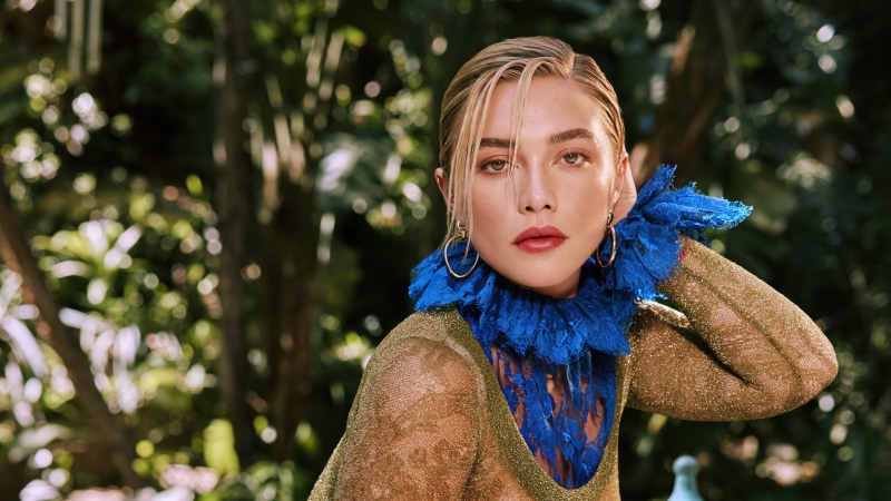 Florence Pugh, iPhone wallpaper 5K