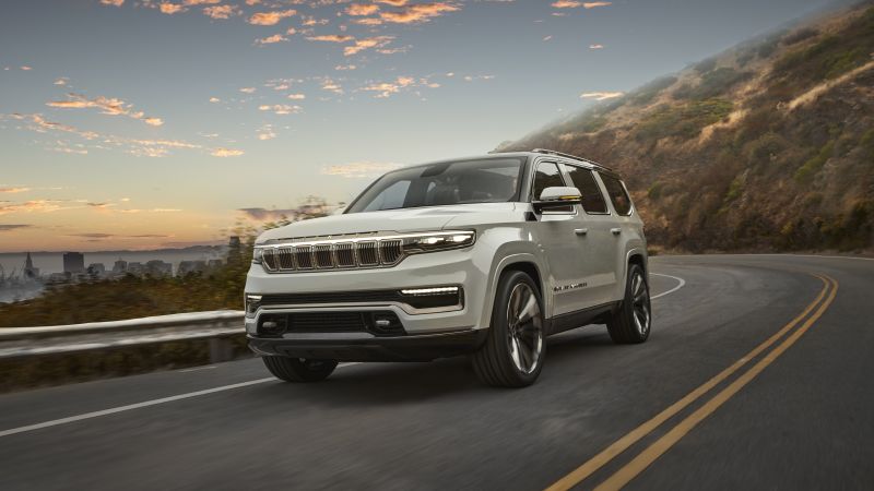 Jeep Grand Wagoneer Concept, Luxury SUV, 2020, Wallpaper