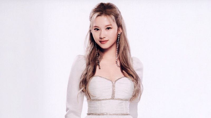Sana Minatozaki (TWICE), 5K wallpaper
