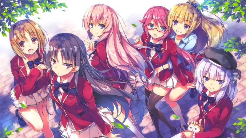 Classroom of the Elite, Anime girls
