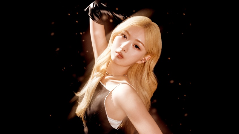 Bome, AtHeart, Dark background, K-Pop singers, 5K