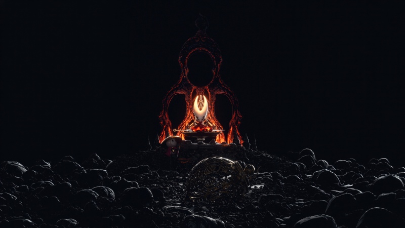 Hollow Knight, Pitch black wallpaper