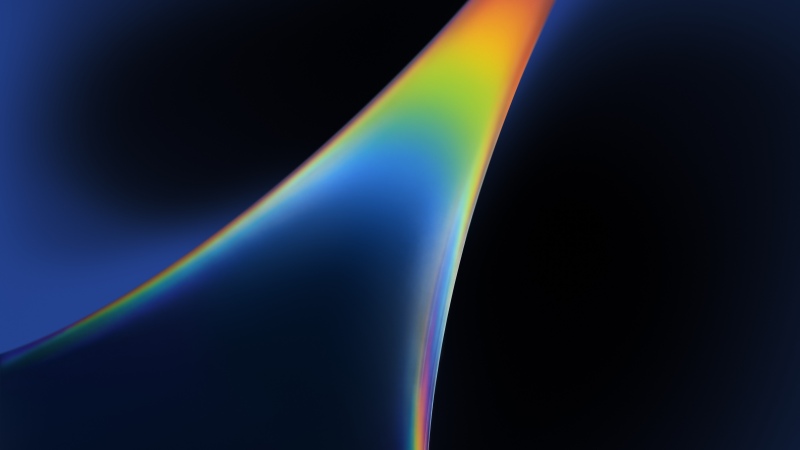 Aluminium OS stock wallpaper Dark, Googlebook