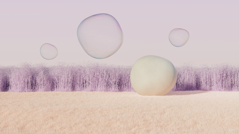 Float in the Forest, Aluminium OS stock wallpaper