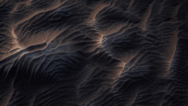 Sand Currents, Aluminium OS stock wallpaper
