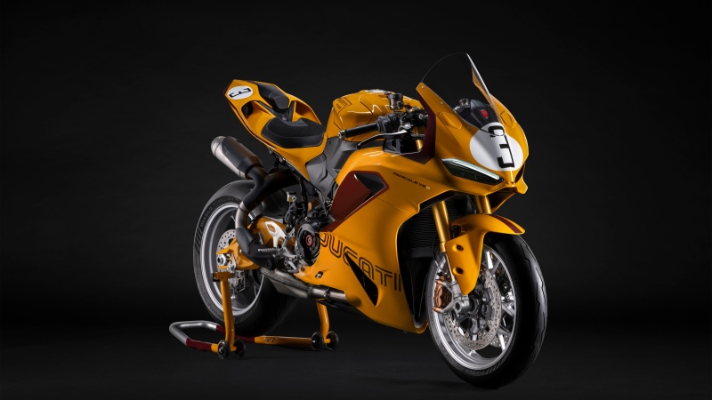 Ducati Panigale V2 100, 2026, 5K, 8K, Dark background, Ducati Panigale V2, Wallpaper