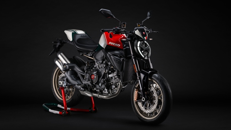 Ducati Monster 100, 2026, 5K, 8K, Dark background, Ducati Monster
