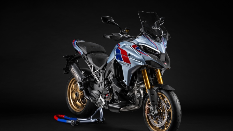 Ducati Multistrada V4 RS 100, 2026, 5K, 8K, Dark background, Ducati Multistrada V4 RS