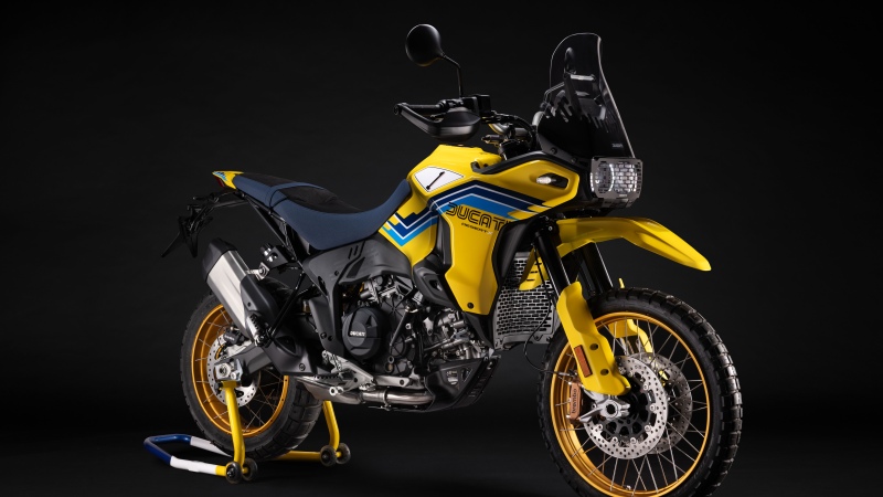 Ducati DesertX 100, 2026, 5K, 8K, Dark background