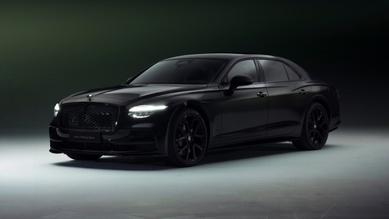 Bentley Flying Spur S, 2026, 5K, Black cars