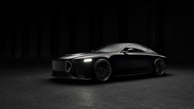 Brabus Bodo, 2026, Hypercars, Dark background, Black cars, 5K