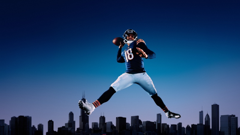 Chicago Bears quarterback Caleb Williams, Madden NFL 27