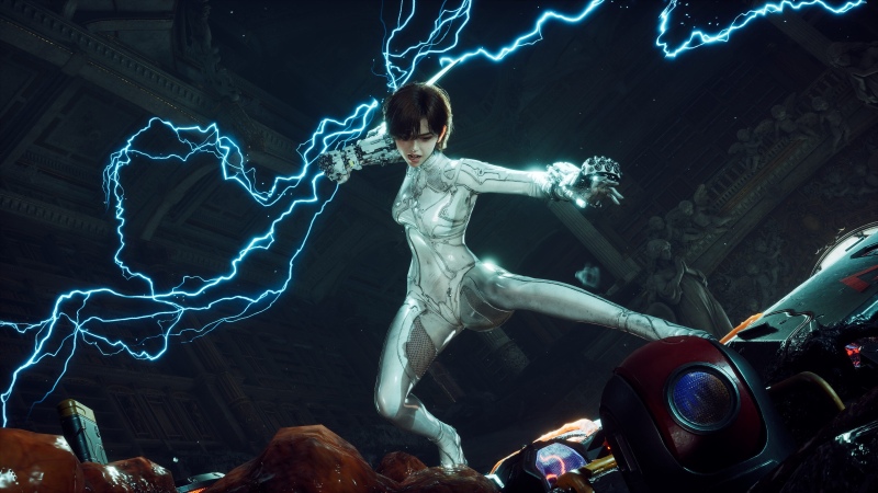 Evie in Stellar Blade: Blood Rain