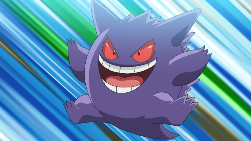 Gengar, Pokémon, Purple, Ghost