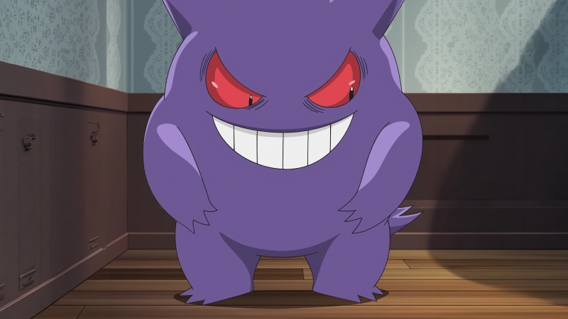 Pokemon, Gengar, Evil smile