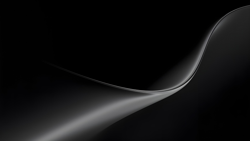 Metallic, Abstract Waves, Microsoft Surface Laptop, Stock, 5K, Black background, Dark abstract