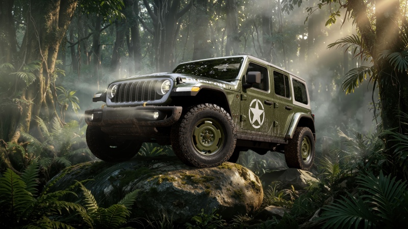 Jeep Wrangler Unlimited Rubicon Sarge, 2027, 5K, Jeep Wrangler Unlimited, Wallpaper