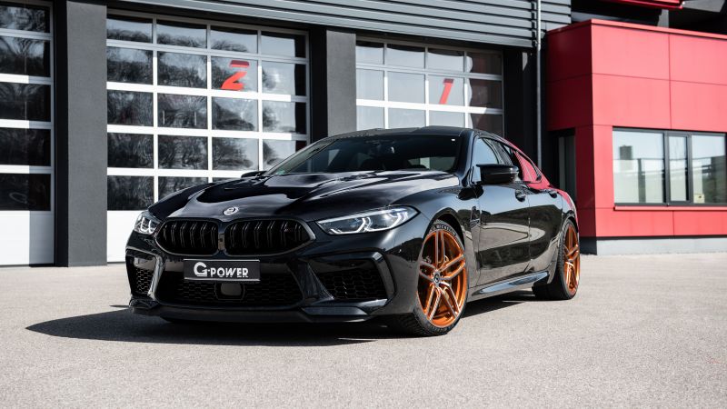Bmw m8 competition gran coupe g power 2020 5k 