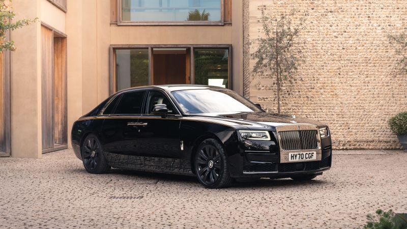 Rolls-Royce Ghost EWB, 2020, 5K, Wallpaper