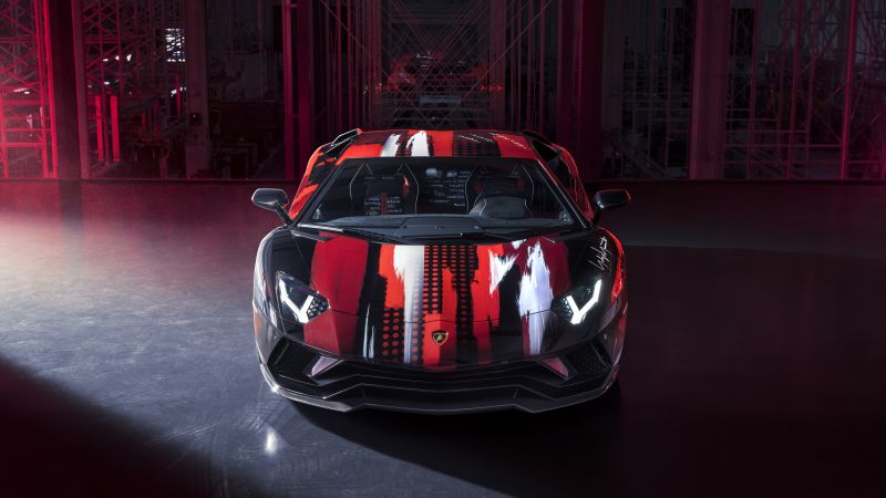 Lamborghini Aventador S, Yohji Yamamoto, 2021, 5K, 8K, Wallpaper