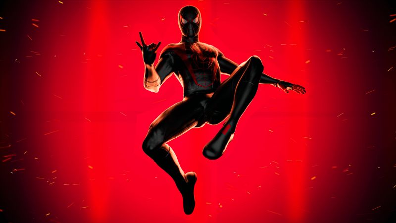 Marvel's Spider-Man: Miles Morales, Photo mode, PlayStation 5, 2020 Games, Wallpaper