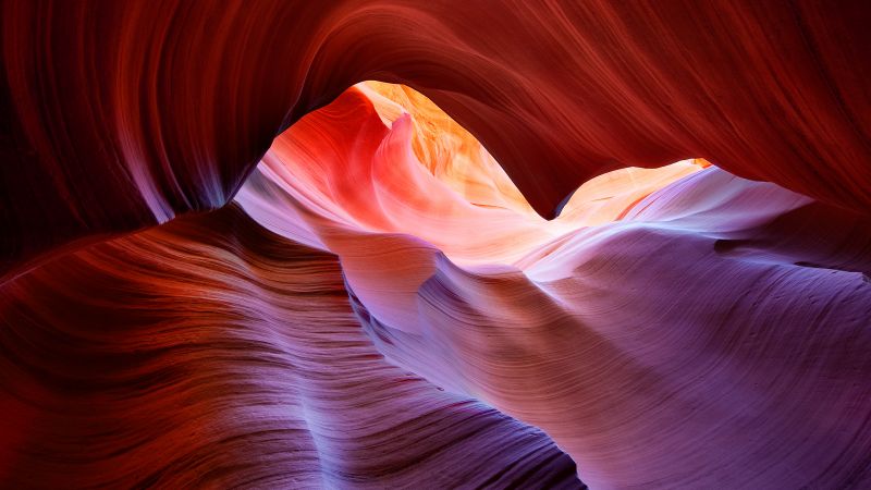 Lower Antelope Canyon, Arizona, OS X Mavericks, Stock, 5K, Wallpaper