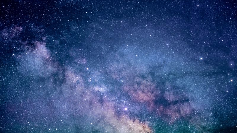 Milky Way, 5K, Galaxy, Starry sky, Night time, Universe, Astronomy, Outer space, Wallpaper