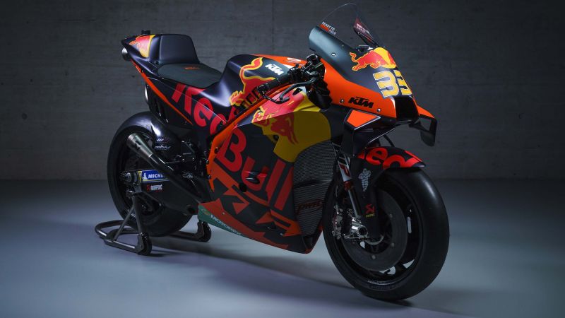 KTM RC16, Motorcycle, MotoGP bikes, Red Bull Racing, 2021, Wallpaper