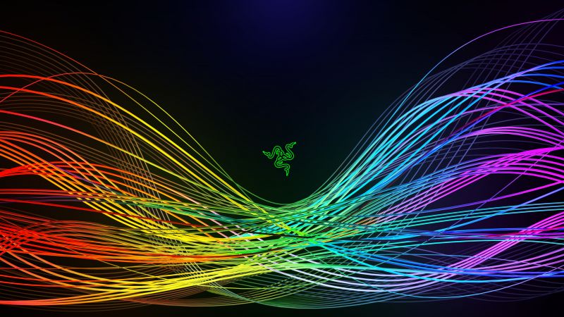 Razer spectrum waves colorful 