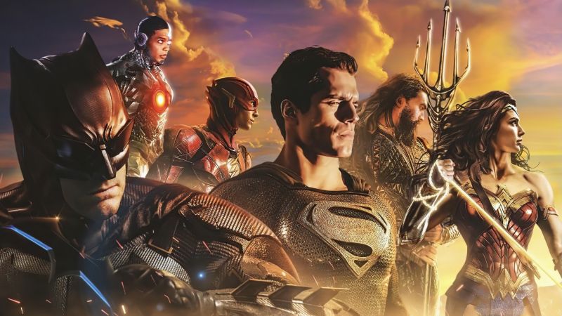 Zack Snyder's Justice League, DC Superheroes, DC Comics, 2021 Movies, 5K, Wallpaper