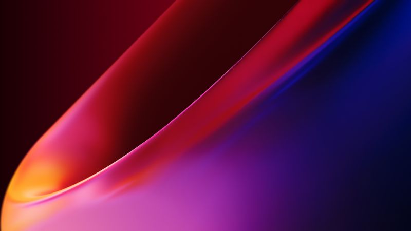 OnePlus 8 Pro, Stock, 2020, Gradients, Red background, Wallpaper