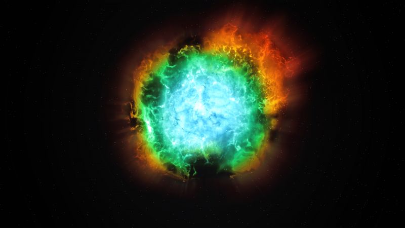 Supernova deep space stellar explosions astronomical 