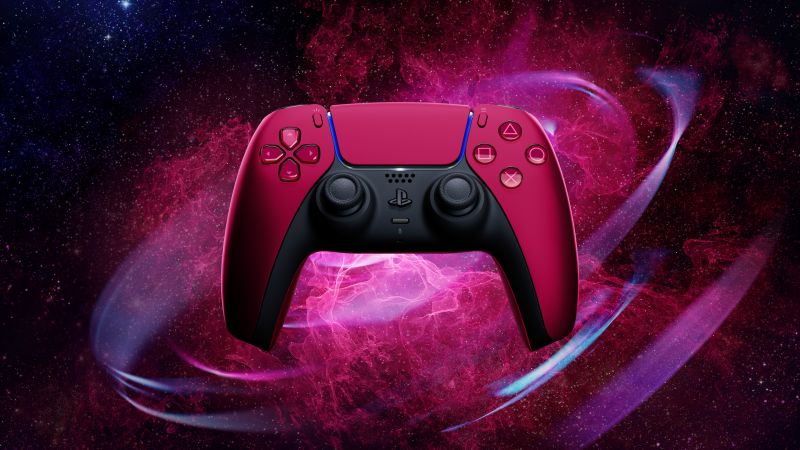 Sony PS5, DualSense Wireless Controller, Cosmic Red